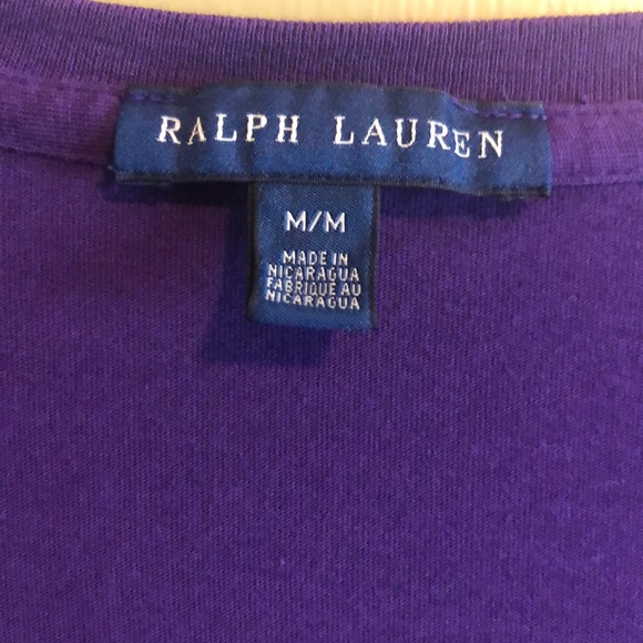 Ralph Lauren🐎Purple T-shirt - Picture 2 of 3